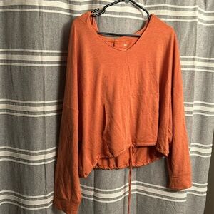 Cute crop style lightweight lounge hoodie